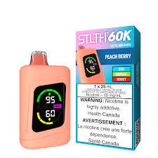 STLTH 60K Disposable Vape - Peach Berry