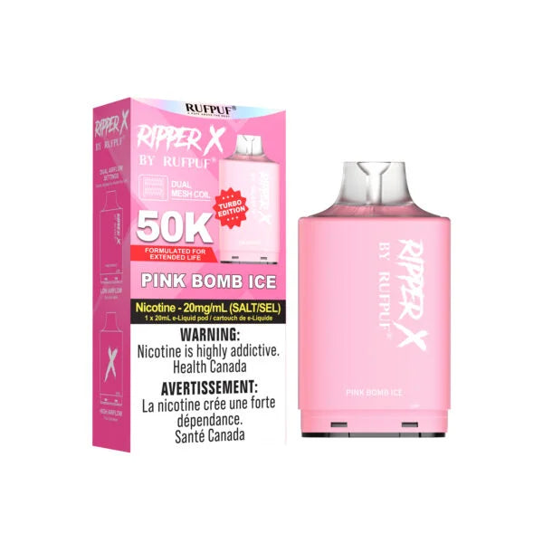 Ripper X 50K by RufPuf - Pink Bomb Ice