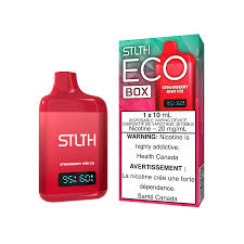 STLTH ECO BOX Disposable Vape - StrawBerry Kiwi Ice