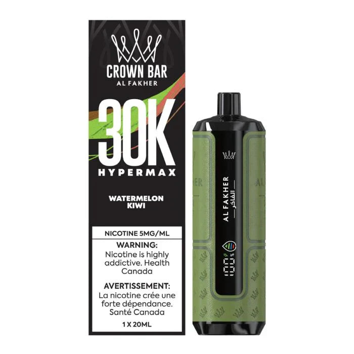 Crown Bar Al Fakher 30K Hypermax – Watermelon Kiwi
