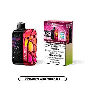 Linvo Rave 60K Pro  - Strawberry WaterMelon Ice