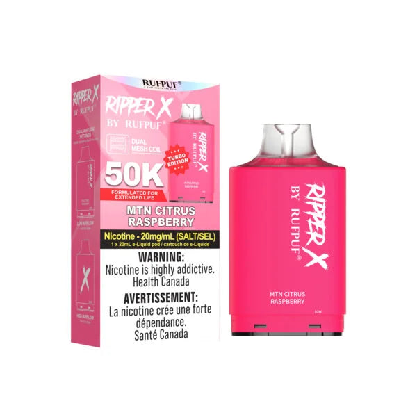 Ripper X 50K by RufPuf - MTN Citrus RaspBerry