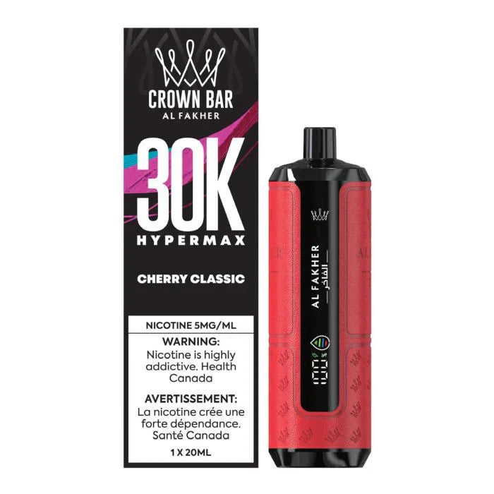 Crown Bar Al Fakher 30K Hypermax – Cherry Classic