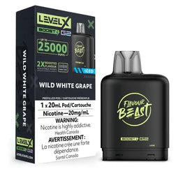 Level X Boost G2 Pre-filled Pod by Flavour Beast - Wild White Grape